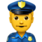 Police Officer emoji on Apple